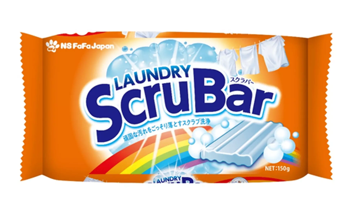 アウトドアウェア・シューズの洗濯に最適な固形洗剤 ランドリー スクラバー