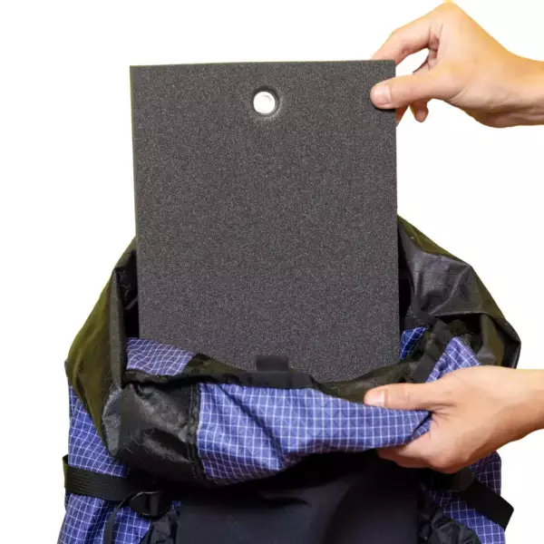 山旅 ULパッド20×50㎝【10cm厚/登山用/ザック背面パッド】