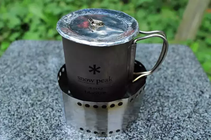 スノーピーク チタンシングルマグ 450 風防