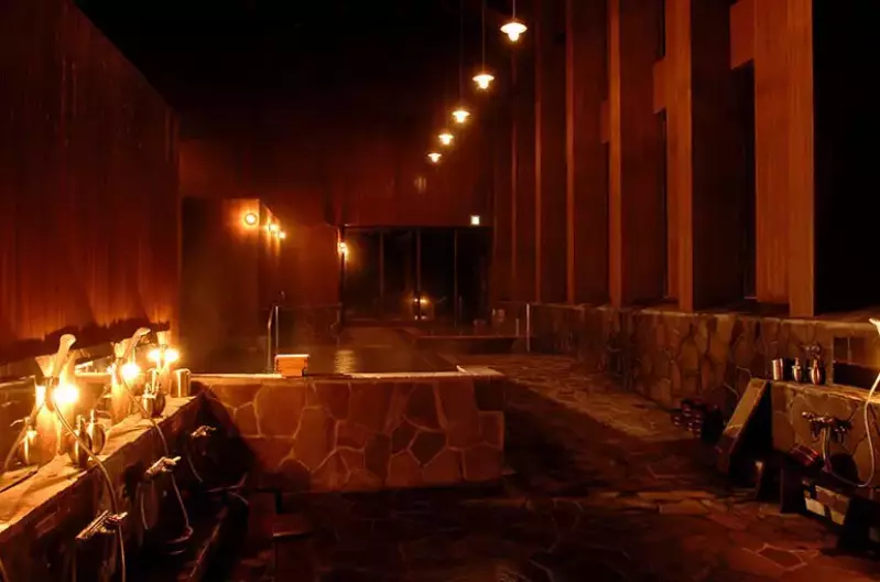 湯元 湧駒荘 「神々の湯」 
登山 温泉