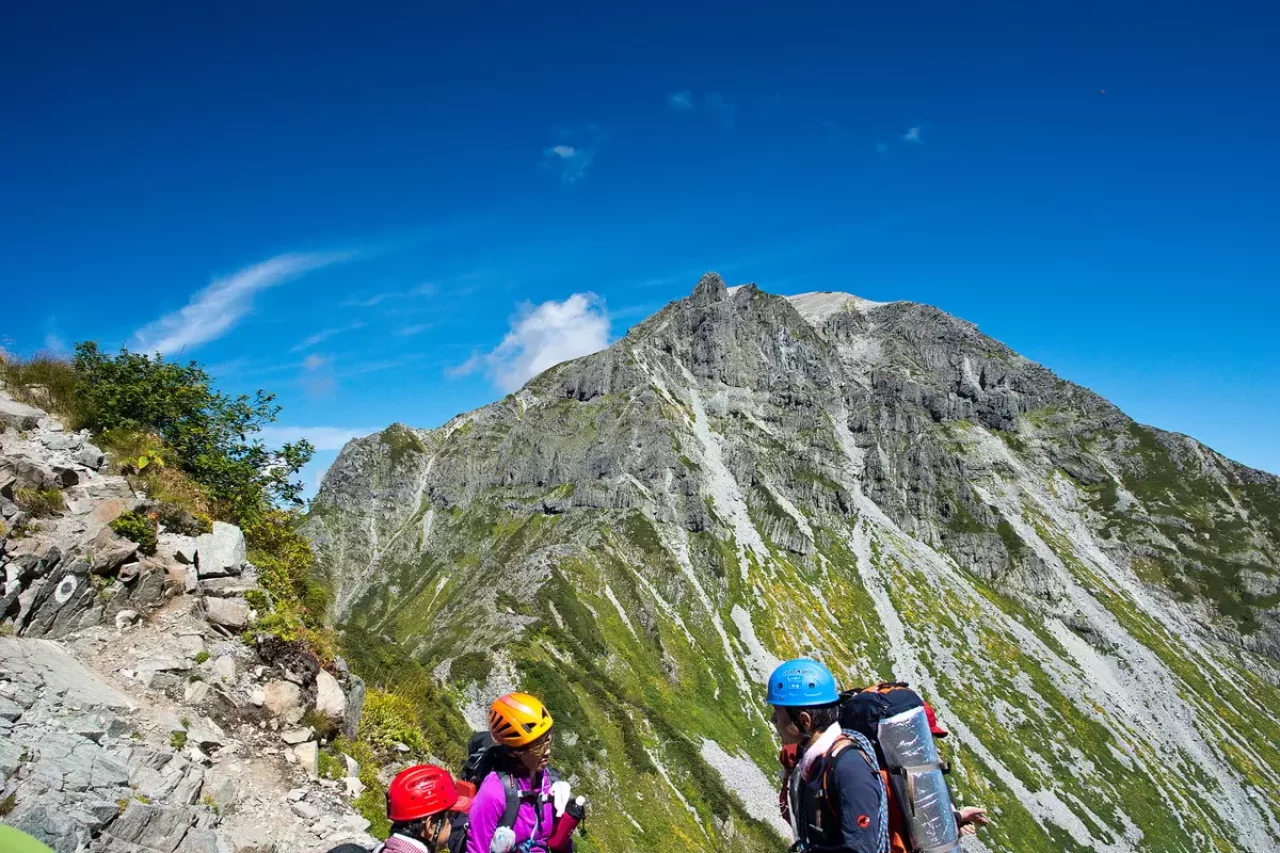 北アルプス最難所を縦走する大キレットルート−上高地登山口を活用
