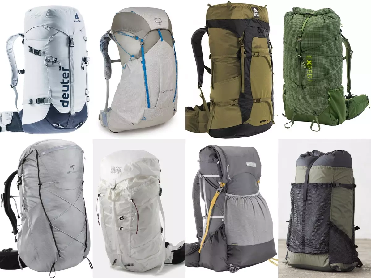 700〜1100gの軽量ザックの選び方−11メーカーのウルトラライトザック徹底比較