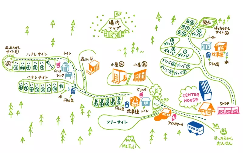 ほったらかしキャンプ場の概要