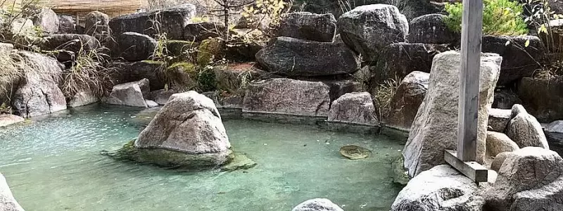 中房温泉 湯原の湯