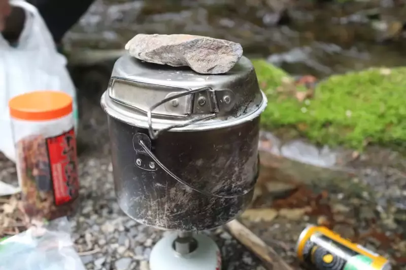 登山で米を炊く4つのステップ