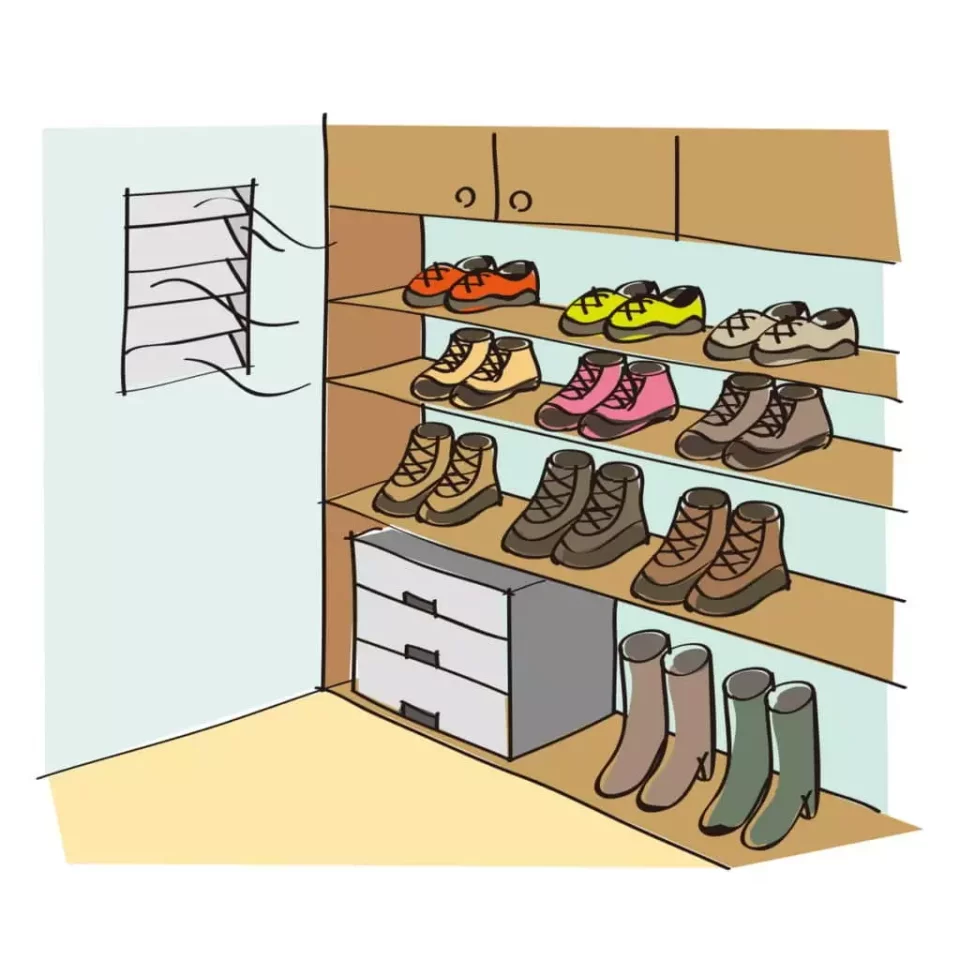 GORE-TEX フットウェアの保管方法