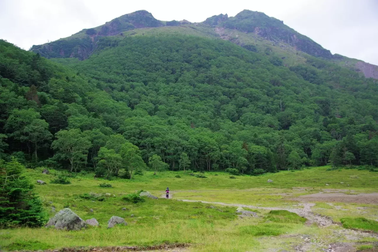 日光白根山 登山 景色