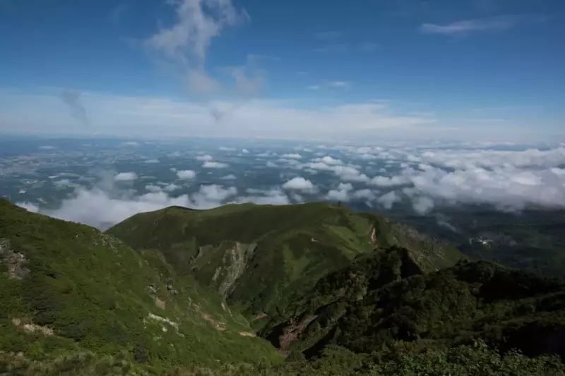 富良野岳 雲