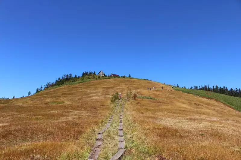 秋の会津駒ケ岳登山