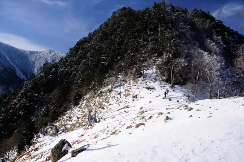 大峰山脈 鉄山