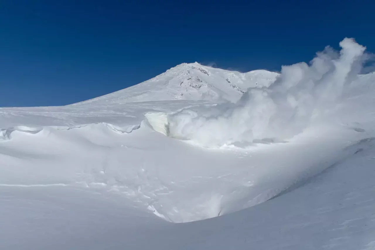 北海道 大雪山旭岳の冬の風景