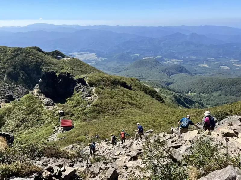 岩木山からの景色
登山
