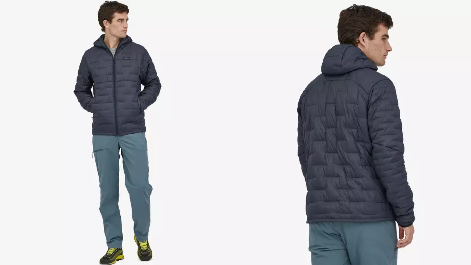 パタゴニア マイクロ・パフ・フーディ-超軽量な化繊インサレーション・登山時の濡れにも安心