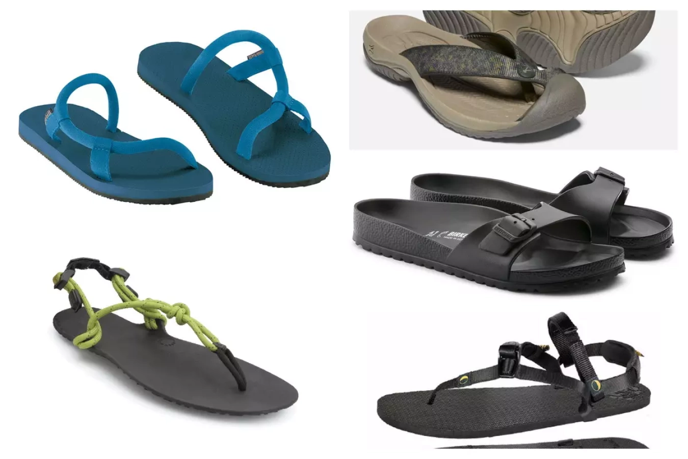 登山用サンダル-コンパクト収納で軽量おすすめサンダル