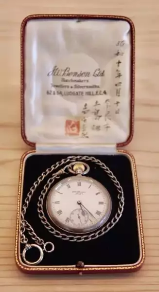 志賀直哉遺品懐中時計