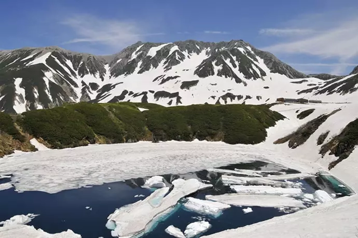 北アルプスを貫く世界有数の山岳観光ルート『立山黒部アルペンルート』