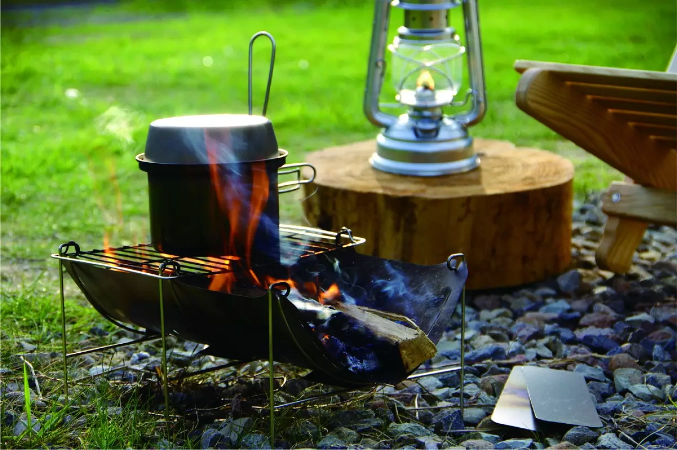 超軽量コンパクトなUL焚火台ベルモント「TABI」