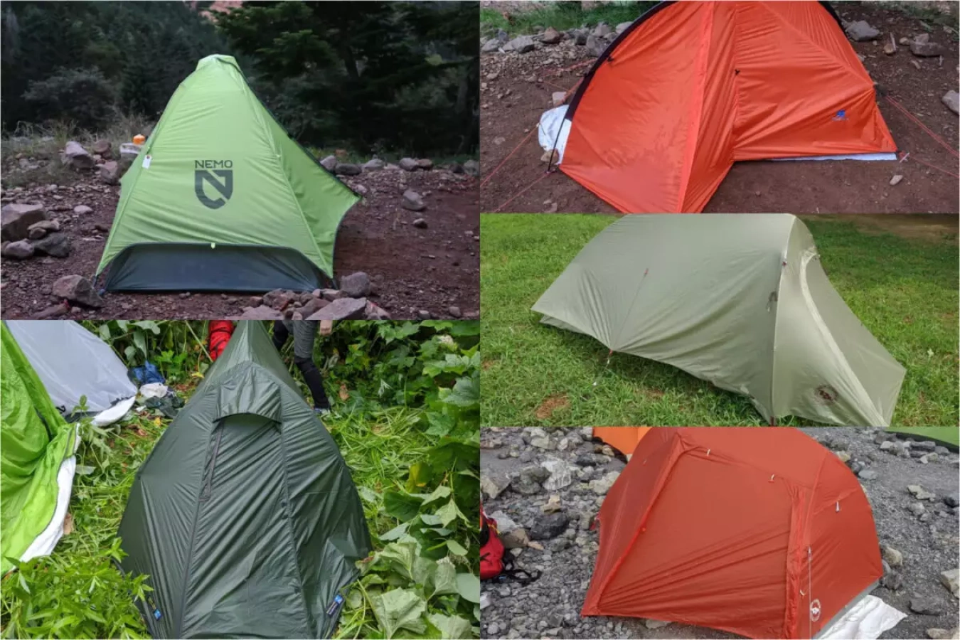【比較レビュー】軽量ソロテントおすすめ5選