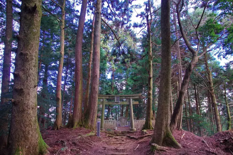 偉人のお墓参りハイク