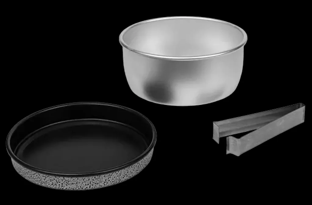 フライパンとソースパンの軽量クッカーセット『ミニセット』