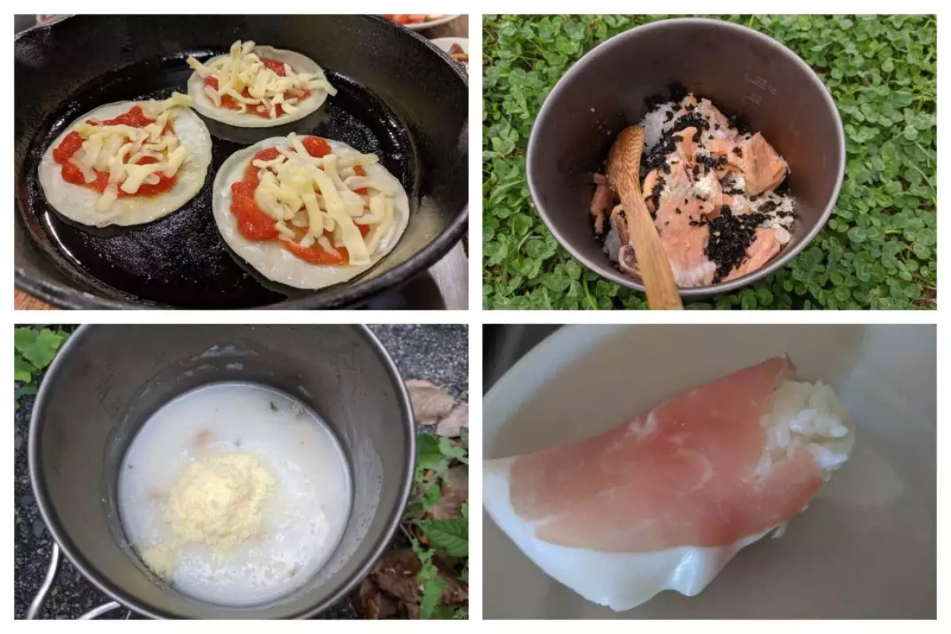 山ごはん簡単レシピおすすめ5選-数分で完成