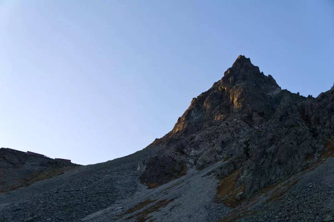 槍ヶ岳山荘に宿泊
