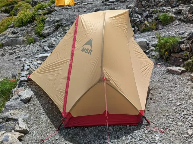レビュー】新しいMSR『ハバハバシールド1』-日本のテント泊登山でより レビュー】新しいMSR『ハバハバシールド1』-日本のテント泊登山でより